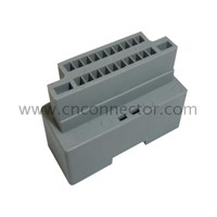 12 pin female electrical plastic housing auto connectors