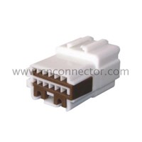 14 pin way male white clip automobile wire harness connectors plug