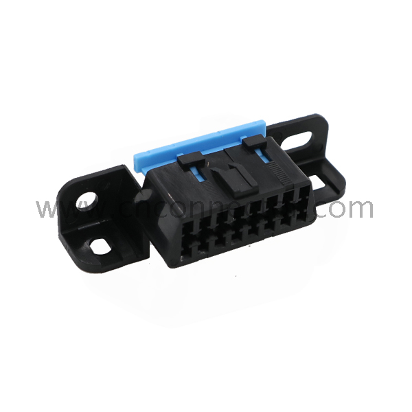 16 pin black auto connector of female and male of 12110250 for Ford