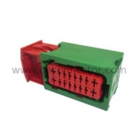 16 pin female green wire to wire auto connectors