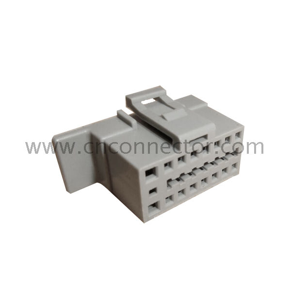 16 pin female grey car wire harness connectors