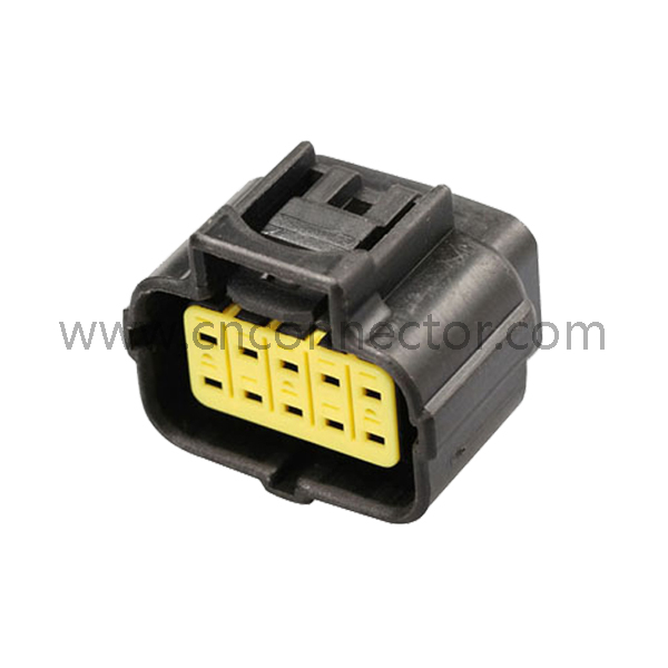 174655-2 10 pin electrical auto sealed female waterproof connector