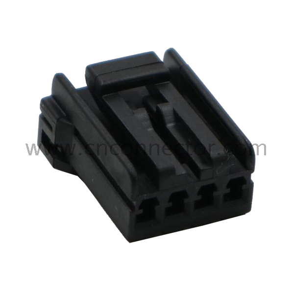 174922-2 wire to wire 4 pin black auto connectors housing