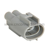 176143-6 2 Pin Gray Male Auto Waterproof Wire Harness Connector