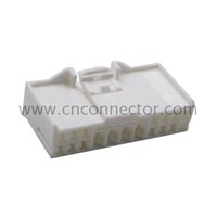 18 pin female white OEM auto connectors manufacture