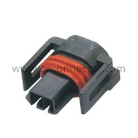 2 poles waterproof connector for car signal lamp