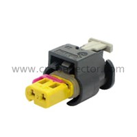 2 way black female Injector connector 4F0 973 702A 2112985 0-212986-4