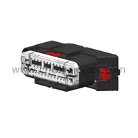 38 pin PA66+GF black automotive electrical connectors manufacturers for 31380-1000