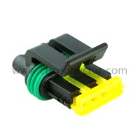 4 pin waterproof female auto electrical connector for 444046-1