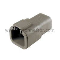 4 way gray male DTP waterproof auto electrical connector DTP04-4P