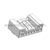 4F1350-0000 PBT white female 13 pin electrical wire connectors