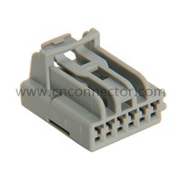 6 pin female grey automotive electrical connectors for 7283-6387-40