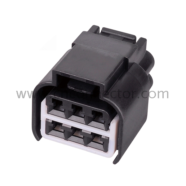 6 way female plug electrical waterproof wiring housing auto connector MCP-E connector 936257-2