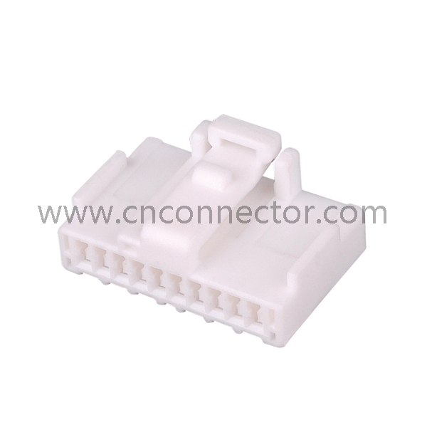 7283-7602 10 pin white female OEM automobile connector