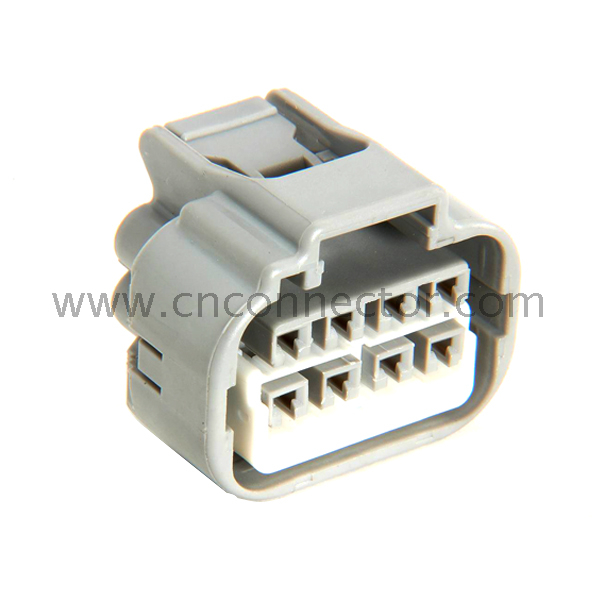 8 pin female grey PBT auto connectors