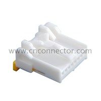8 pin white car female male connector for 6098-1121