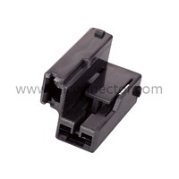 Automotive connector terminal 2 pin black receptacle MG630685-5