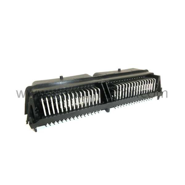 Automotive electrical ecu connector 90 pin of PBT-GF30 of female and male for connector
