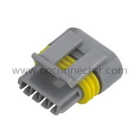 Equivalent 4 Pin Way Female Waterproof Aviation Electrical Connector PBT-GF15 12162833