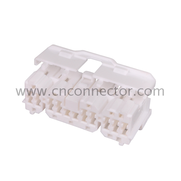 Female and male car electrical wire connector 1-368188-1