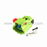 kit 2 pin way car waterproof electrical connectors plug with wire terminals