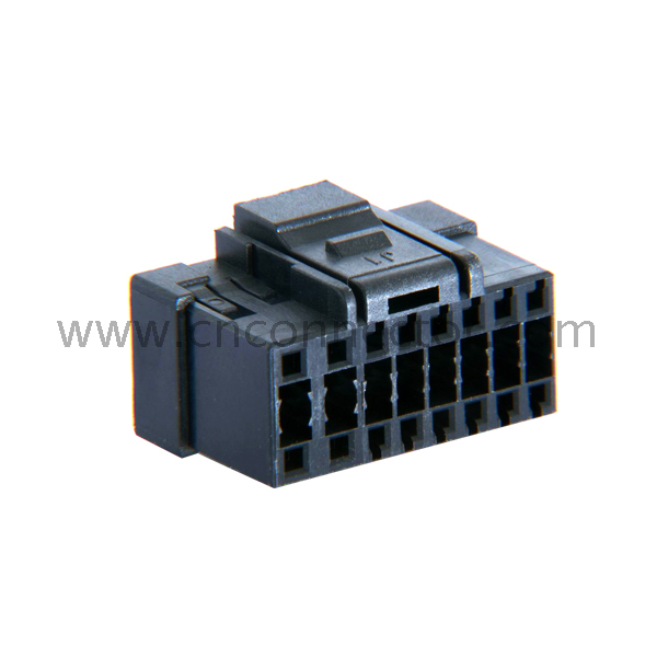 PA66-GF 16 way female unsealed auto wire connectors