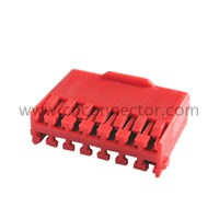 14 pin male female red automotive terminal connectors