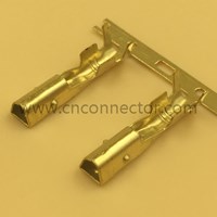2.3mm gold plated car wire harnness terminal