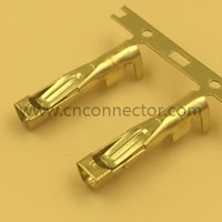 2.3mm gold plated car wire harnness terminal