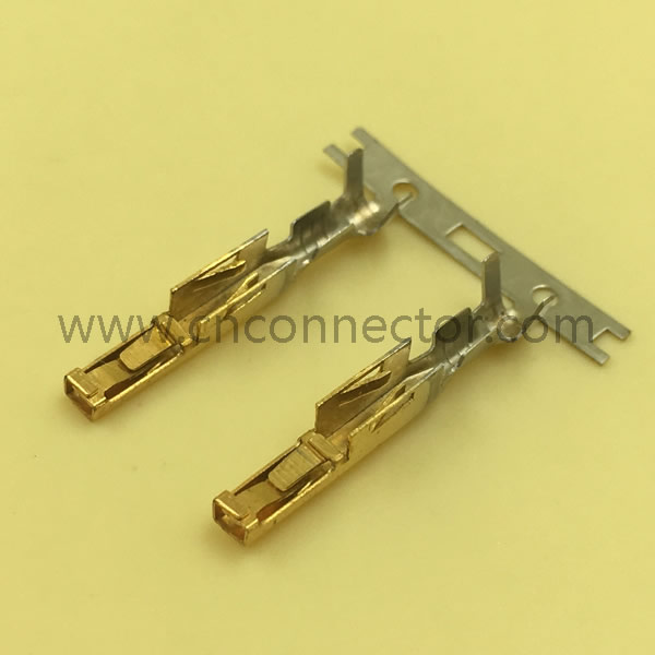Gold plated auto female terminals China