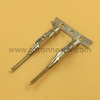 Male unsealed copper alloy auto terminal